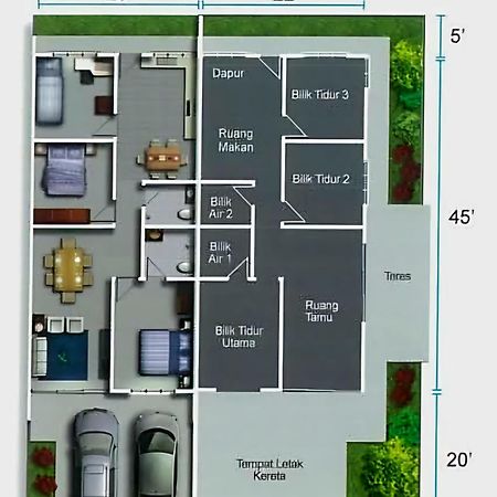 M2H Homestay Kuantan Buitenkant foto
